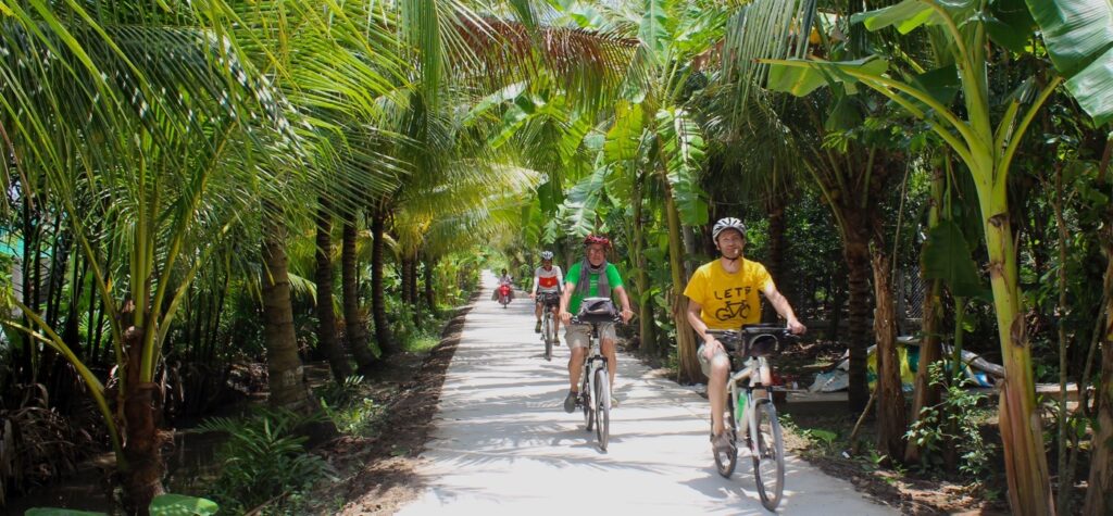 Cycling Mekong Delta
